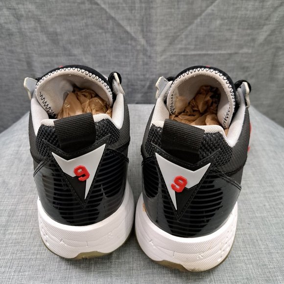 %Nike Air Jordan Zoom ‘92 Black Cement Black Red Gray White Men Size 10 / AJ11 main image 9